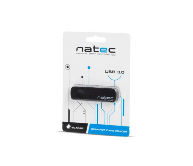 NATEC SCARAB SD/Micro SD USB 3.0 czarny NCZ-0789 - 1379056 - zdjęcie 3